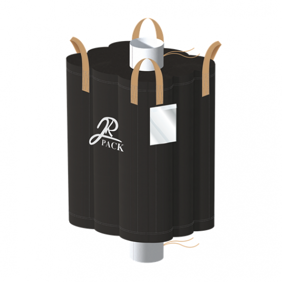 ถุงจัมโบ้ใส่ผงคาร์บอนแบล็ค ถุงจัมโบ้ใส่ผงคาร์บอนแบล็ค